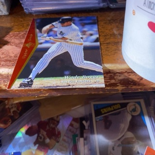 1995 upper deck sp wade Boggs baseball card 