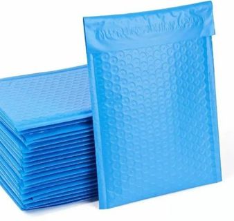 ➡️NEW⭕(1) 4×8" PEACOCK BLUE BUBBLE MAILER⭕