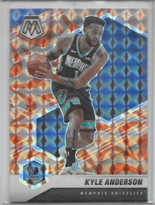 Kyle Anderson 2020-21 Mosaic Mosaic Reactive Orange #117