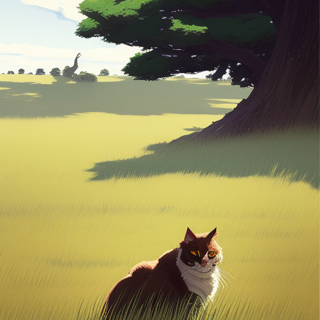 Listia Digital Collectible: Cats Enjoys Nature