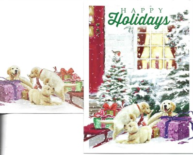 Brand New Never Been Used Christmas Greeting Card With Matching Envelope