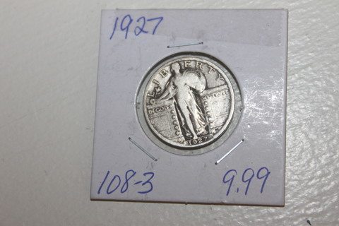 1927 STANDING LIBERTY QUARTER