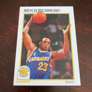 1991-92 NBA Hoops - [Base] #73 Mitch Richmond