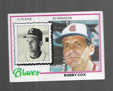 1978 TOPPS BOBBY COX #93