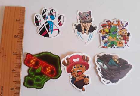 6 Stickers for Kids