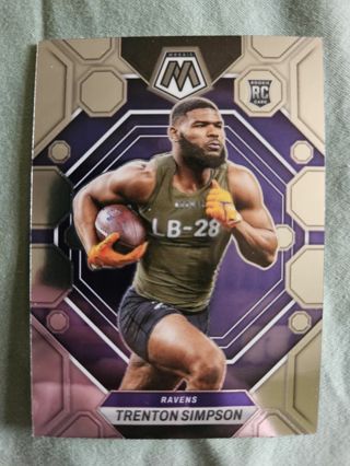 2023 Panini Mosaic Rookie Trenton Simpson