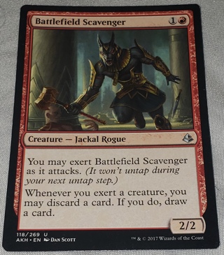 MTG ✨ Battlefield Scavenger - (U) 118/269 Amonkhet (AKH) ✨ Magic the Gathering (2017)