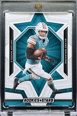 Jaylen Waddle - 2023 Rookies and Stars #64 - Miami Dolphins [AA126]