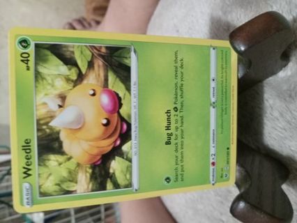 Pokémon Card: Weedle