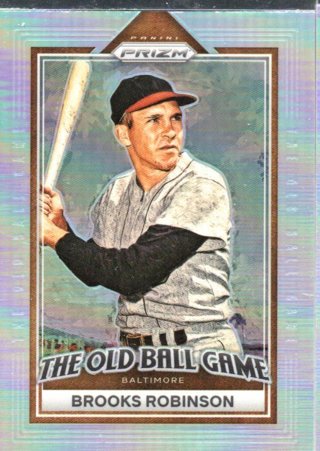 2023 Panini Prizm Brooks Robinson Old Ball Game Refractor