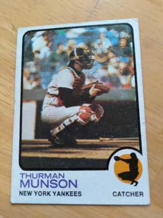 1973 Topps Thurman Munson