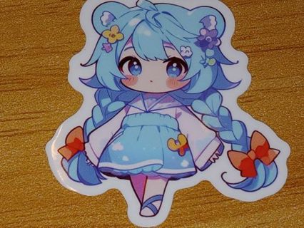 New Cute one vinyl sticker no refunds regular mail only Very nice quality!