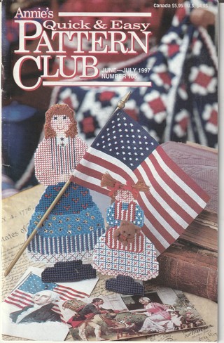 Annie's Quick & Easy Pattern Club Magazine: Crochet, Sewing, Cross Stitch, Knitting #105