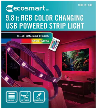 Ecosmart usb color strip led