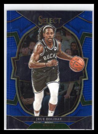 2022-23 Panini Select Jrue Holiday #15 Bucks Basketball Card