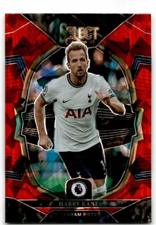 HARRY KANE 2022-23 PANINI SELECT Terrace Premier League RED ICE PRIZM #86 Football Card