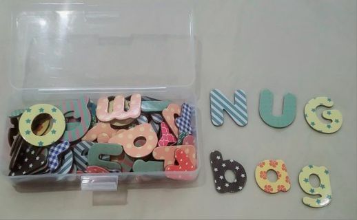 Box of Letter Magnets (A-Z)in both uppercase and lowercase