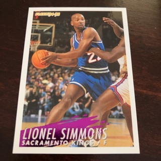 1994-95 Fleer - [Base] #196 Lionel Simmons