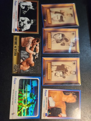 Boxing and UFC Trading Cards - Lot of 7 - Hall of Famers - Holo