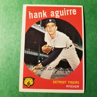 1959 - TOPPS BASEBALL CARD NO. 36 - HANK AGUIRRE - TIGERS