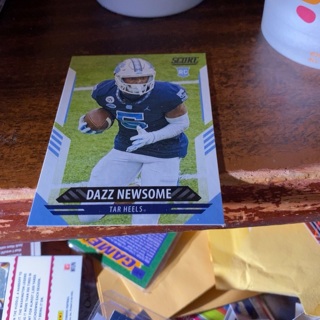 2021 panini score dazz newsome rookie football card 