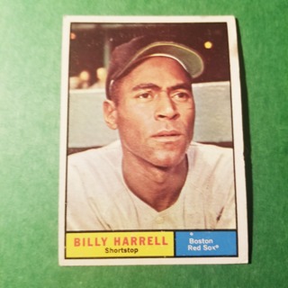 1961 - TOPPS EXMT - NRMT BASEBALL - CARD NO. 354 - BILLY HARRELL - RED SOX