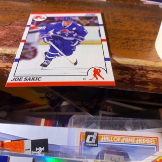 1990 score Joe sakic hockey card 