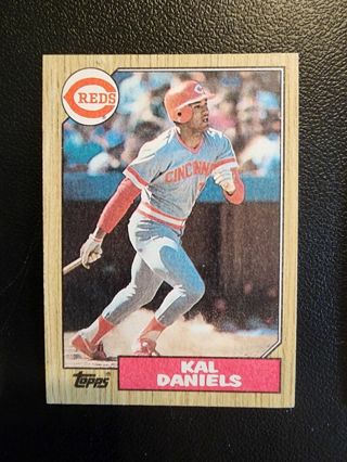 87 Topps Kal Daniels #466