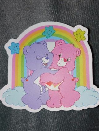 Care Bear Beautiful new vinyl sticker no refunds regular mail only Very nice these are all nice