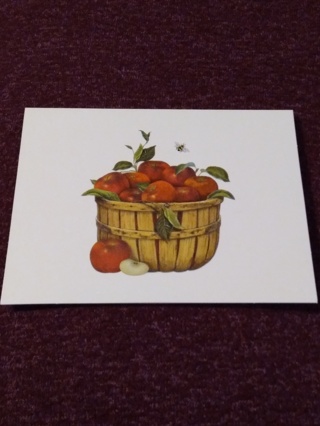 Notecard - Apple Basket