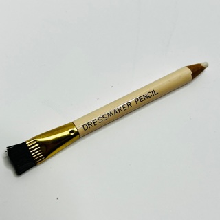 White  Dressmaker’s Marking Pencil with Brush 