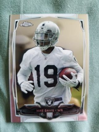 2014 Topps Chrome Rookie Mike Davis