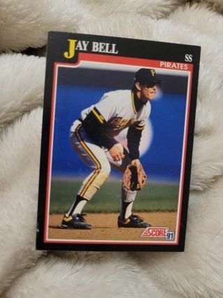 PIRATES JAY BELL SPORTS CARD PLUS 2 MYSTERY CARDS