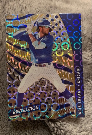 Kris Bryant 2021 Panini Revolution Groove