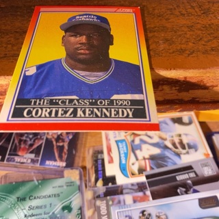 1990 score the class of 1990 Cortez Kennedy football card 