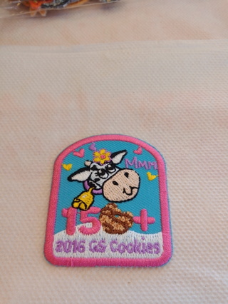 Funny Cow 150+ Pink Iron-on Patch