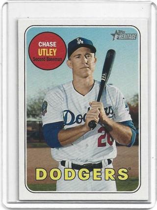 2018 TOPPS HERITAGE CHASE UTLEY CARD