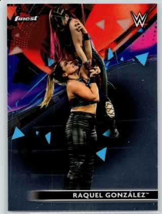 2021 WWE Topps Finest Chrome - Raquel Gonzalez Rookie Card #93 NM