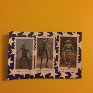 2021 Star Wars Droids First-Class Forever USA Postage Stamps | Uncanceled (Used) | LOT OF 3