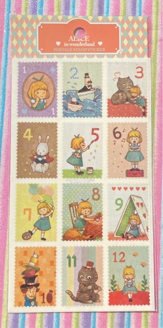 Kawaii Alice stickers 