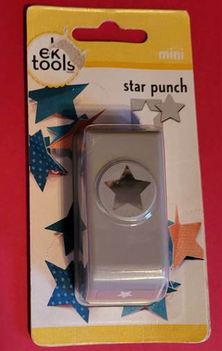 PAPER PUNCH - EK TOOLS 1" STAR ⭐NEW⭐ FREE SHIPPING