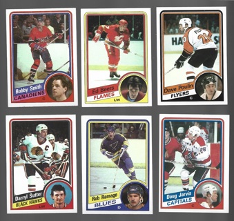 1984-85 Topps Hockey 12 different Cards - All Listed