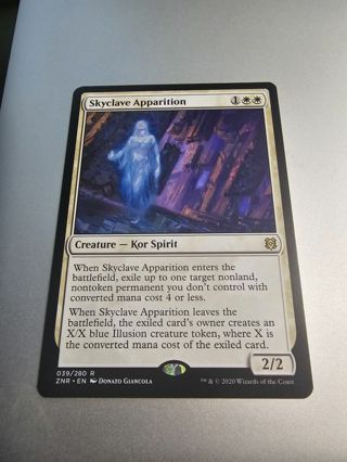 Magic the gathering mtg Skyclave Apparition rare card Zendikar Rising