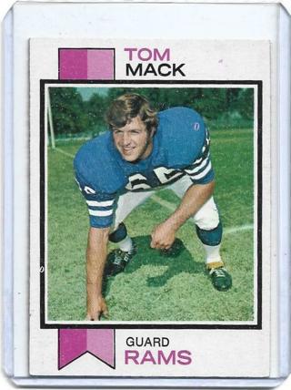 1973 TOPPS TOM MACK CARD