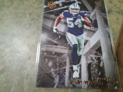 2022 PANINI CHRONICLES ROOKIE SAM WILLIAMS DALLAS COWBOYS FOOTBALL CARD # GK-36