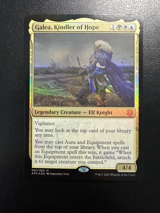 Galea, Kindler of Hope Foil MTG AFC Mythic Rare Card