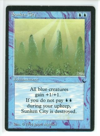 Sunken City 1994 MTG Magic the Gathering 