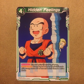 Bandai Dragon Ball Super Game Card - Hidden Feelings