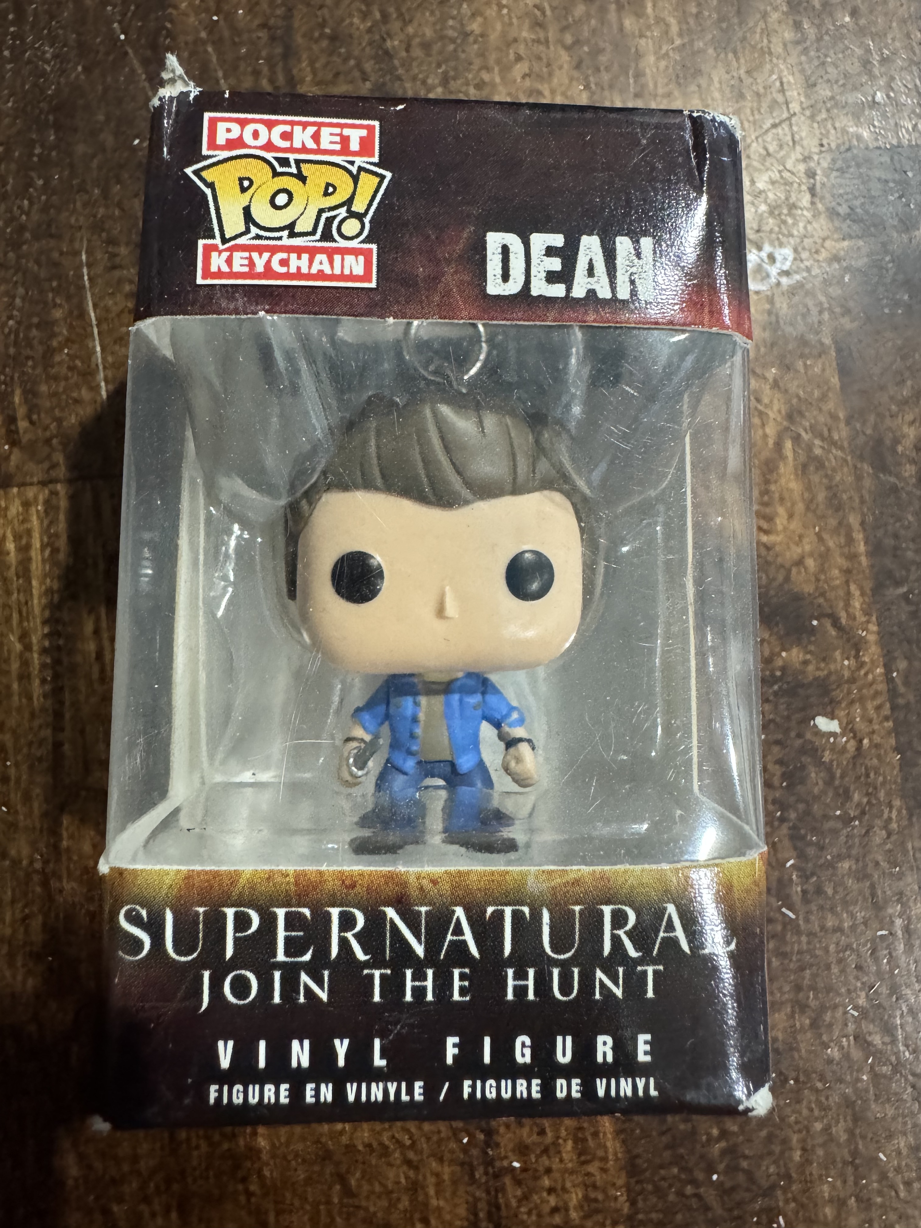 FREE: Pocket Pop Keychain Dean from Supernatural Join The Hunt MIB