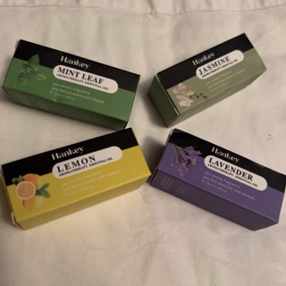 4 - 10ml Defuser oils, Jasmine, Lemon, Mint & lavender by Hankey